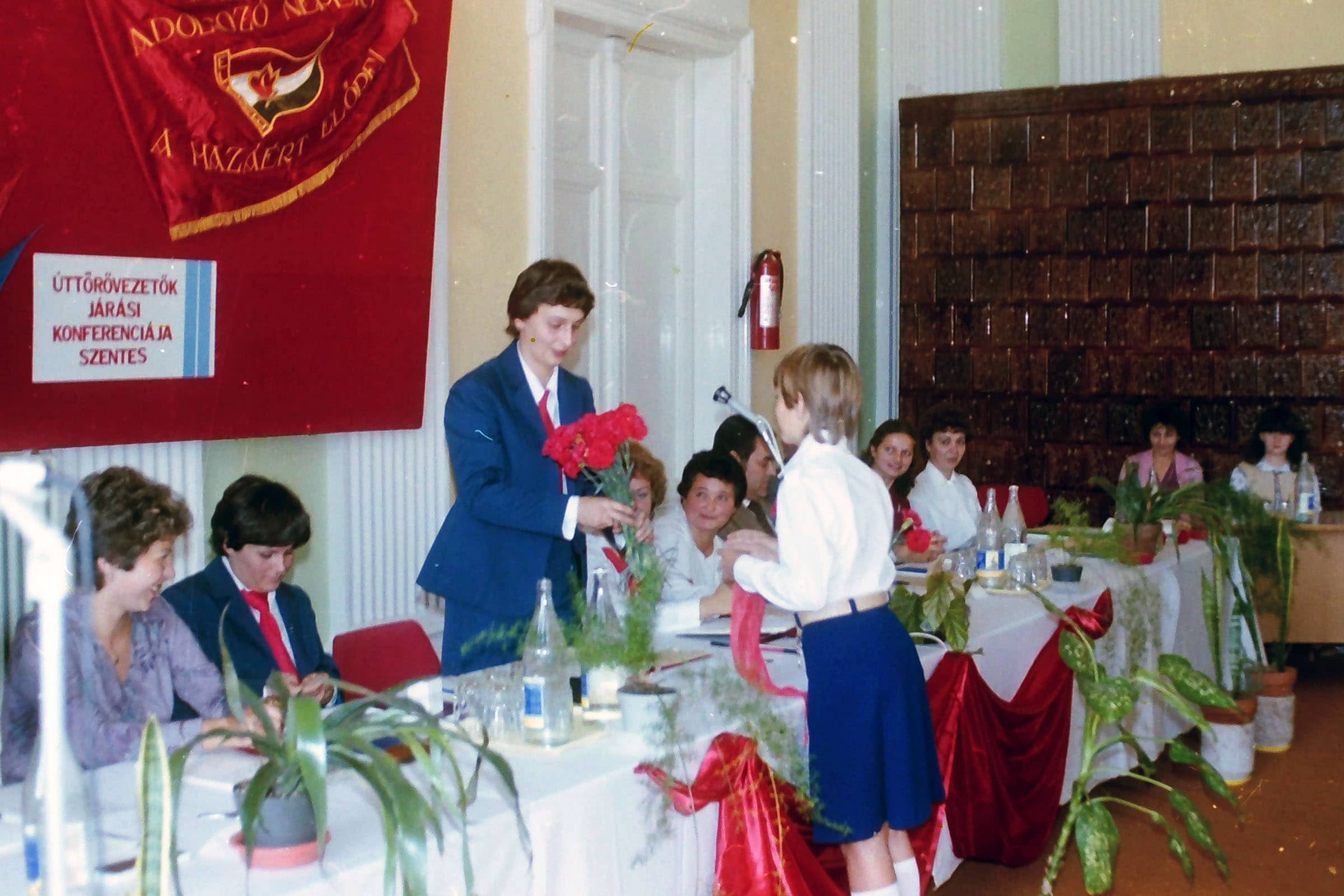 214 1980-as évek - Úttörővezetők járási konferenciája - Fotókː LUCZ FERENC©