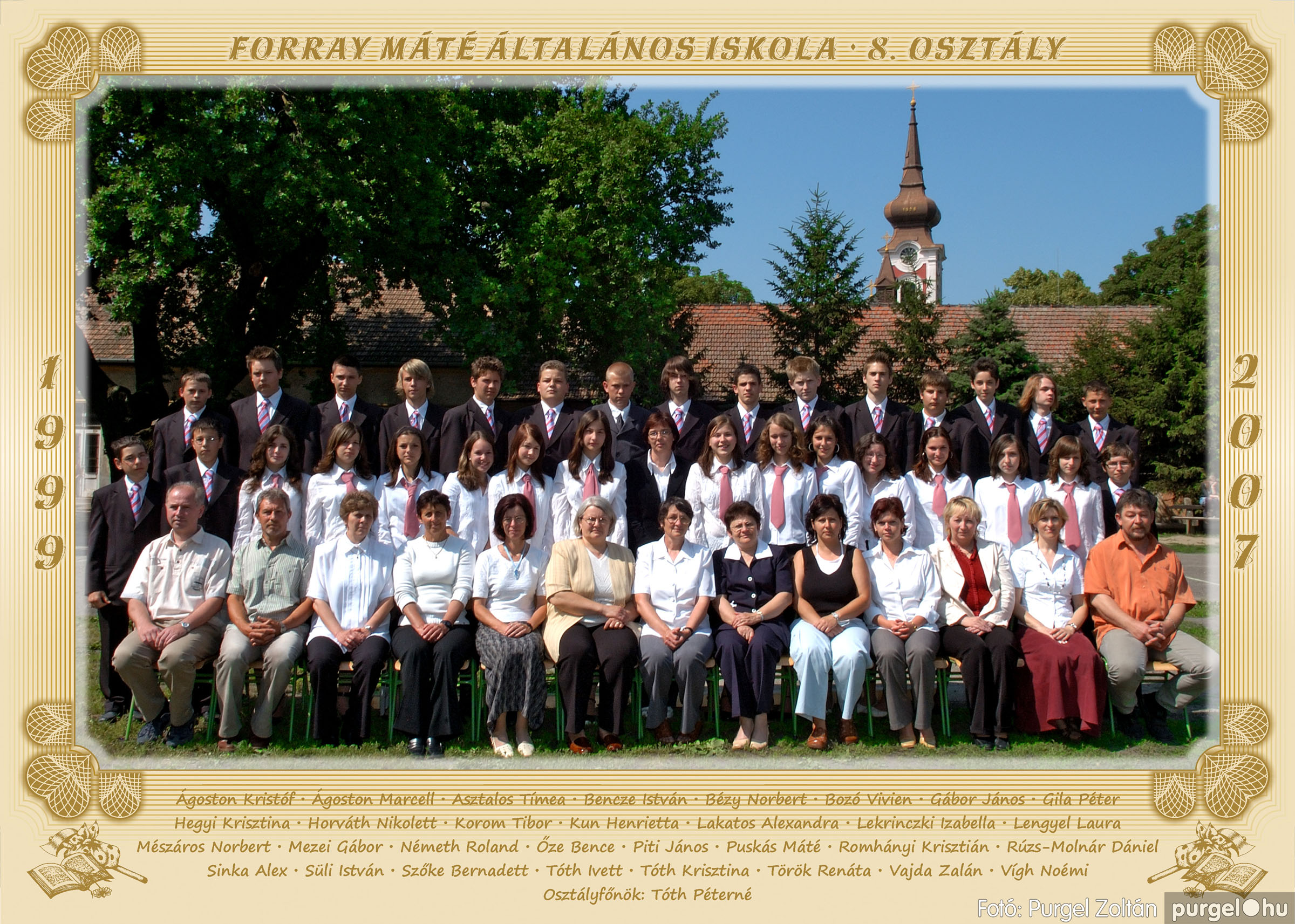 2007.06.16. Forray Máté Általános Iskola ballagás 2007. - Fotókː PURGEL ZOLTÁN©