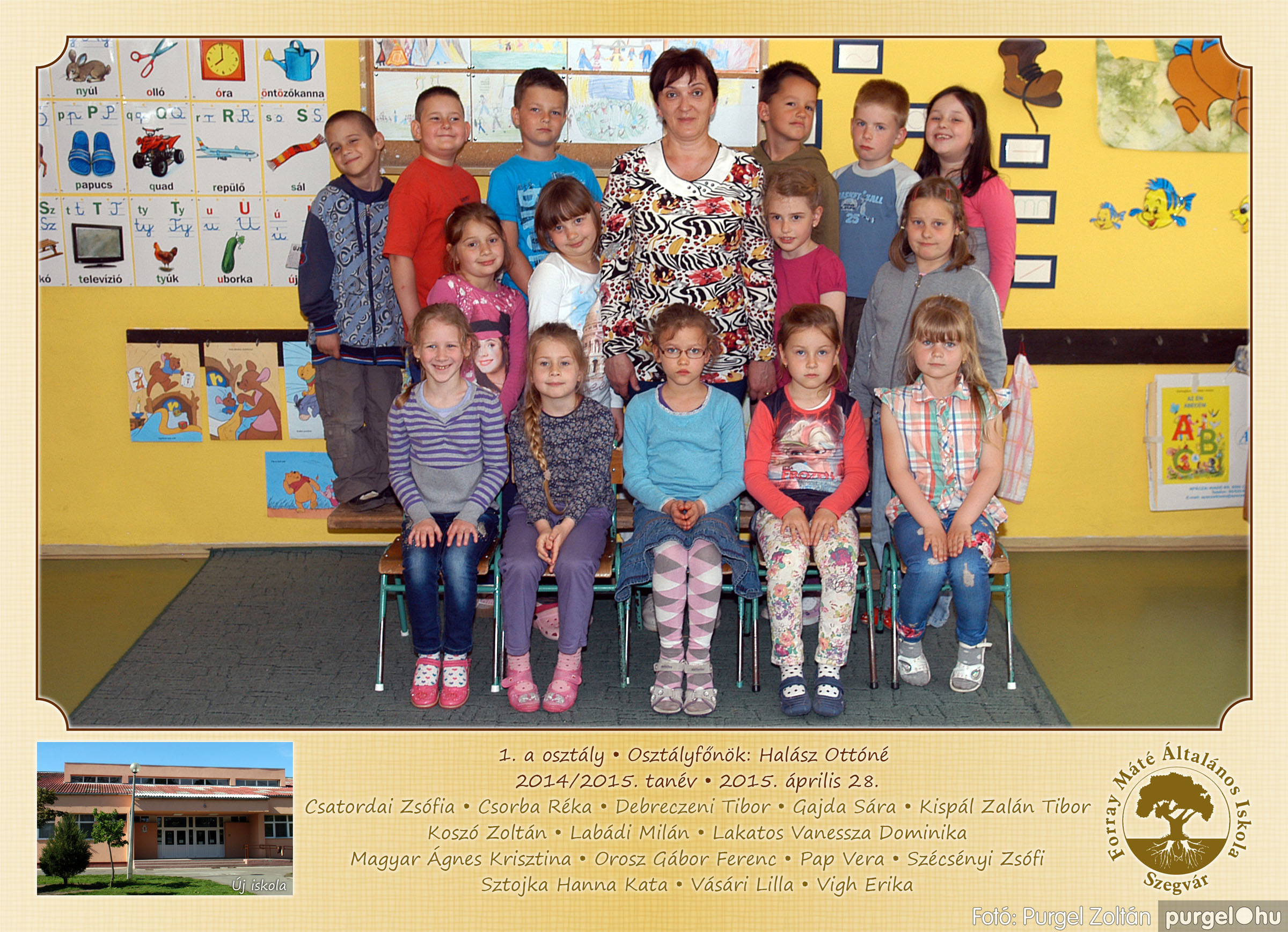 2015.04.28-05.13. Forray Máté Általános Iskola osztályképek 2015. - Fotókː PURGEL ZOLTÁN©
