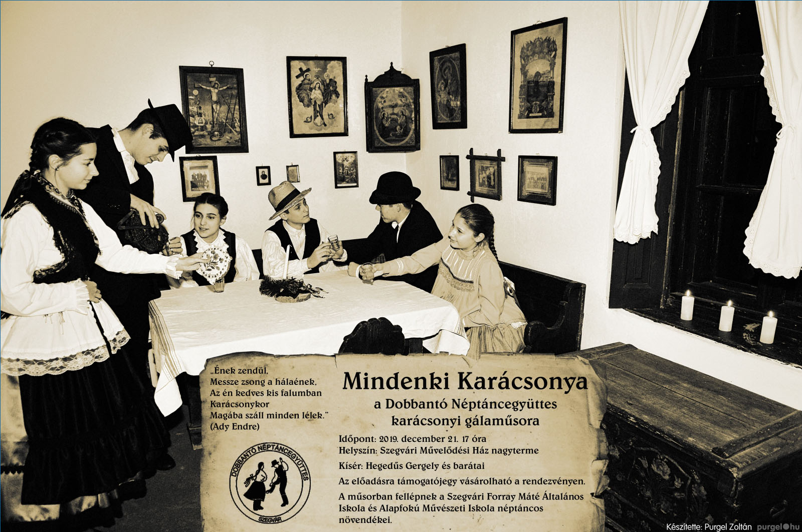 2019.12.21. Dobbantó Néptáncegyüttes karácsonyi gála - Fotókː PURGEL ZOLTÁN©