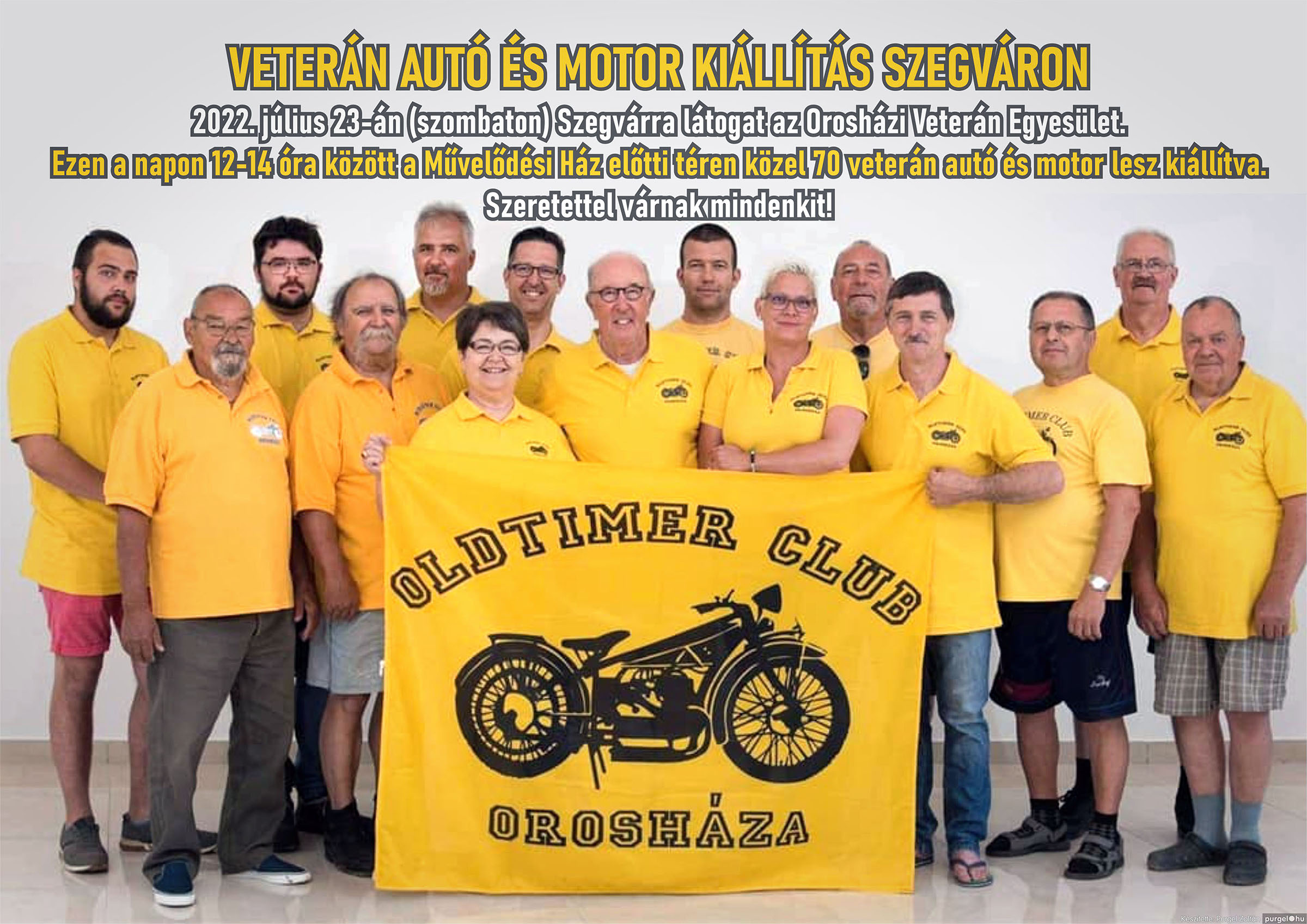 2022.07.23. Orosházi Veterán Egyesület autó és motor kiállítása - Fotókː PURGEL ZOLTÁN©