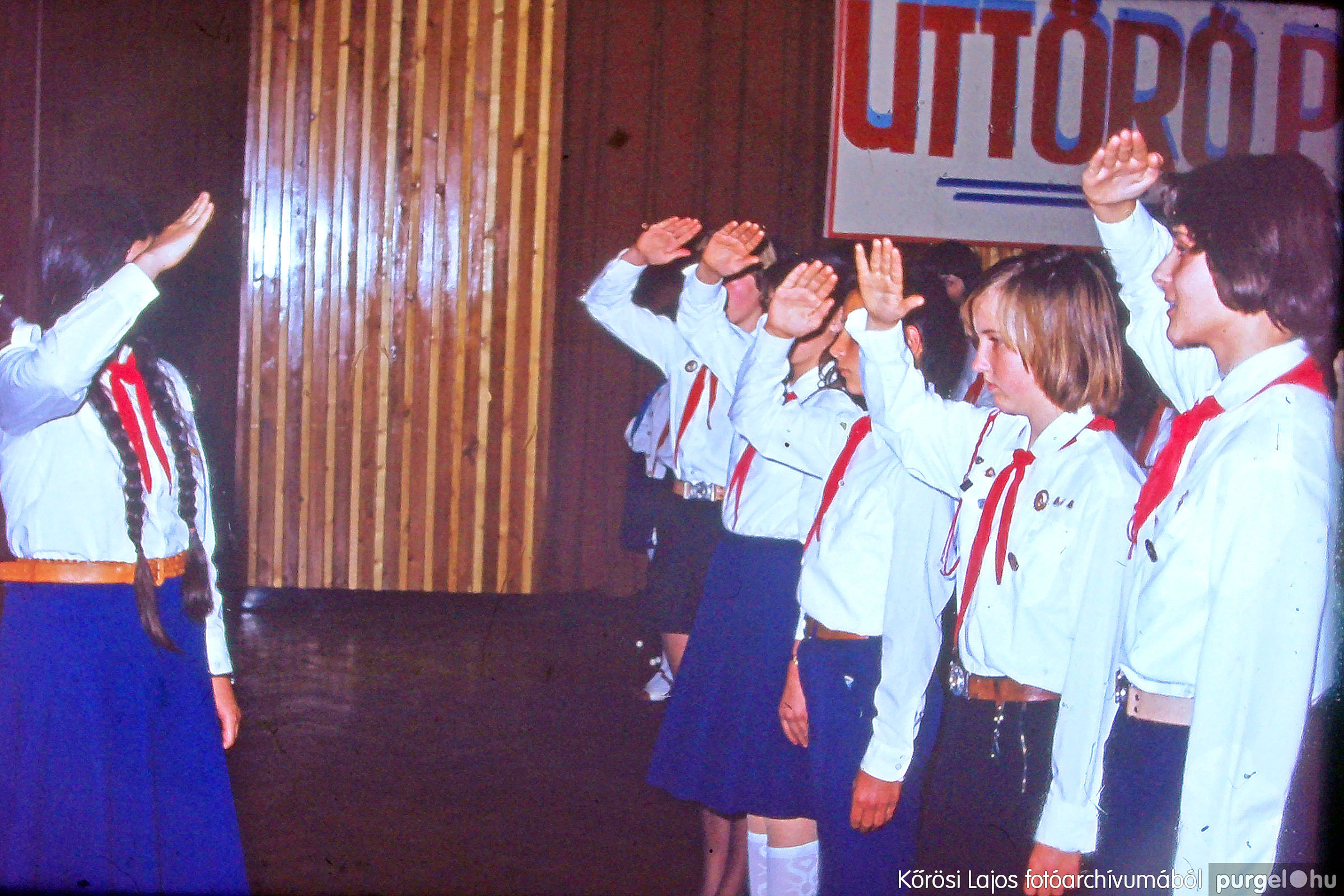 051 1980-as évek - Úttörőparlament - Fotókː KŐRÖSI LAJOS©