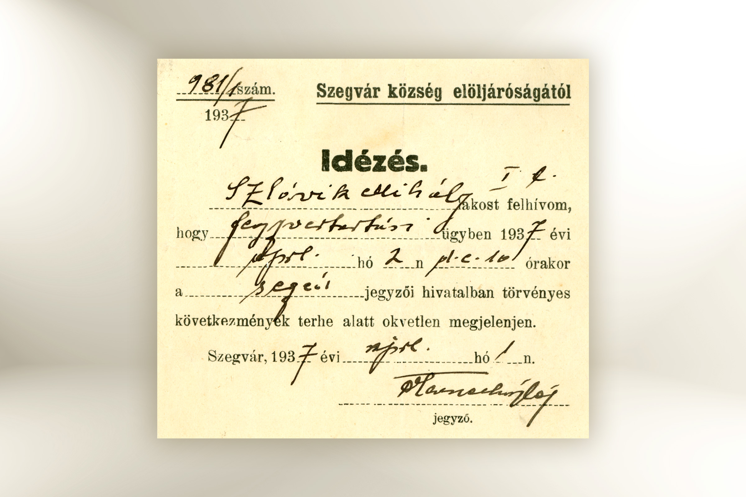 004 A Szlávik család iratai - A SZLÁVIK KERESKEDÉS archívumából