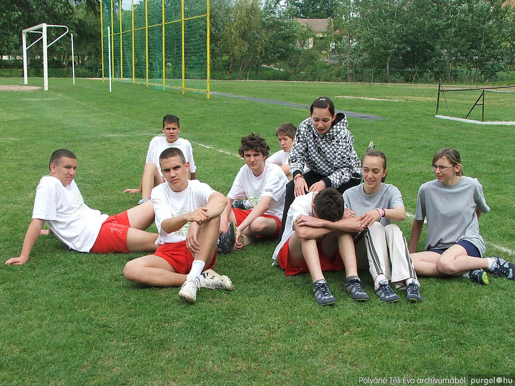 2009.05.06-07. Körzeti atlétika verseny - PÓLYÁNÉ TÉLI ÉVA archívumából