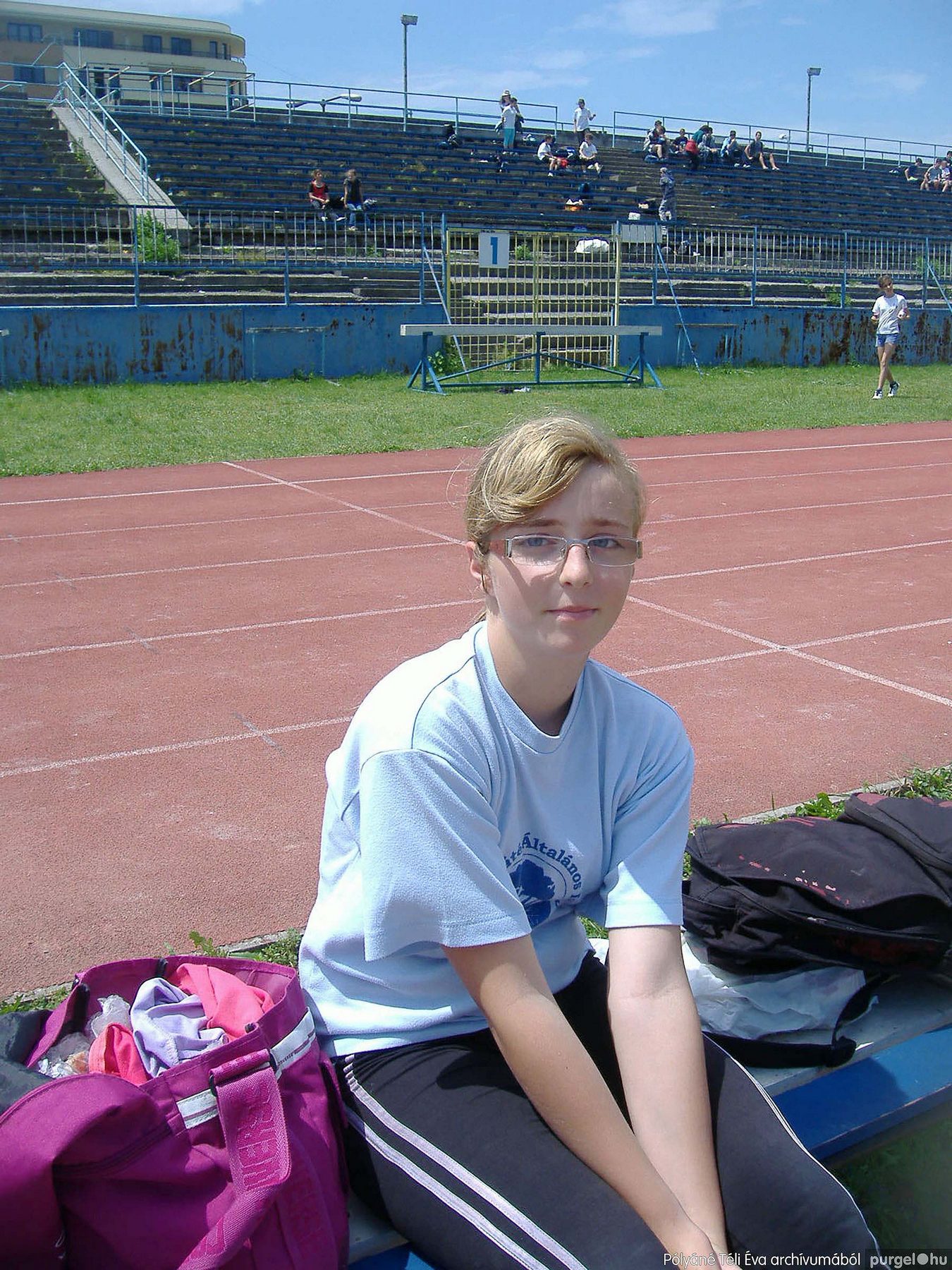 2012.05.24. Megyei atlétika diákolimpia - PÓLYÁNÉ TÉLI ÉVA archívumából